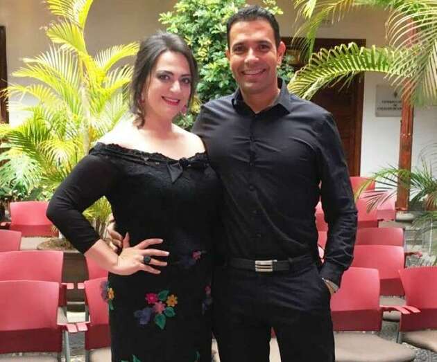 Fátima Naranjo Marrero y Francisco Sosa Godoy, protagonistas del próximo concierto (Foto TA)